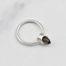 Load image into Gallery viewer, ELEMENTAL CRYSTAL BULLET RING - SILVER