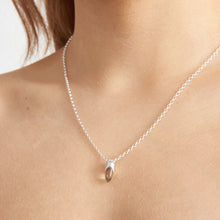 Load image into Gallery viewer, ELEMENTAL CRYSTAL BULLET PENDANT - SILVER