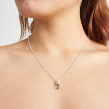 Load image into Gallery viewer, ELEMENTAL CRYSTAL BULLET PENDANT - SILVER