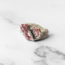Load image into Gallery viewer, WATERMELON TOURMALINE ON MATRIX