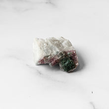 Load image into Gallery viewer, WATERMELON TOURMALINE ON MATRIX