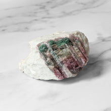 Load image into Gallery viewer, WATERMELON TOURMALINE ON MATRIX