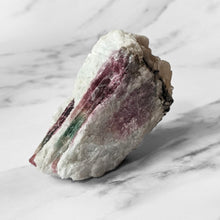 Load image into Gallery viewer, WATERMELON TOURMALINE ON MATRIX