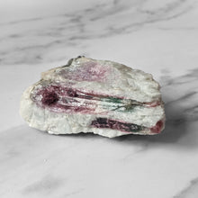 Load image into Gallery viewer, WATERMELON TOURMALINE ON MATRIX