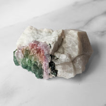 Load image into Gallery viewer, WATERMELON TOURMALINE ON MATRIX
