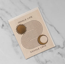 Load image into Gallery viewer, INHALE EXHALE - GREETING CARD