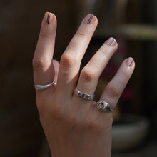 Load image into Gallery viewer, MOON PHASES RING SILVER