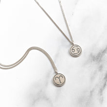Load image into Gallery viewer, ZODIAC NECKLACES SILVER