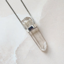 Load image into Gallery viewer, GOLDEN HEALER STATEMENT PENDANT SILVER
