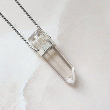 Load image into Gallery viewer, GOLDEN HEALER STATEMENT PENDANT SILVER
