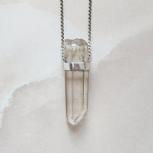 Load image into Gallery viewer, GOLDEN HEALER STATEMENT PENDANT SILVER
