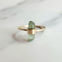 Load image into Gallery viewer, BI-COLOURED TOURMALINE RING 9CT GOLD
