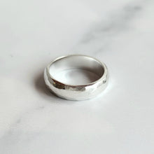 Load image into Gallery viewer, RECYCLED SILVER TEXTURED BAND
