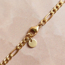 Load image into Gallery viewer, FAIRMINED GOLD PLATE FIGARO CHAIN
