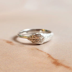 OUROBOROS SNAKE RING SILVER