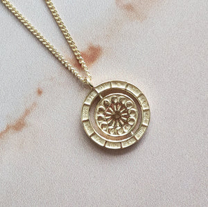 ALCHEMIST SPINNING PENDANT GOLD