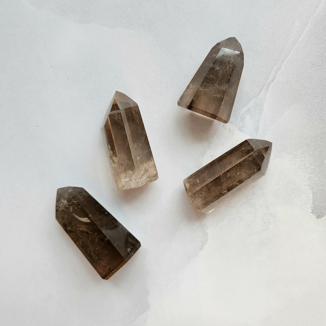 SMOKEY QUARTZ POLISHED POINTS