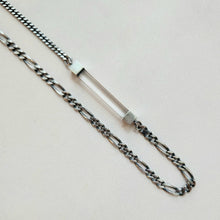 Load image into Gallery viewer, RECYCLED SILVER CLEAR QUARTZ NECKLACE
