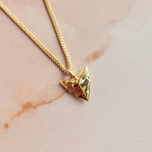 Load image into Gallery viewer, MODERN PRIMITIVE PENDANT STERLING GOLD VERMIEL

