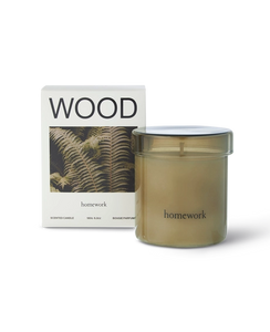 WOOD CANDLE