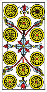 CBD TAROT DE MARSEILLE TAROT DECK