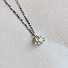 Load image into Gallery viewer, HERKIMER DIAMOND PENDANT IN SILVER
