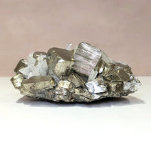 Load image into Gallery viewer, PYRITE IN QUARTZ - PERUVIAN COLLECTION
