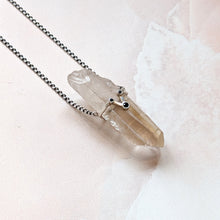 Load image into Gallery viewer, GOLDEN HEALER &amp; SPINEL PENDANT SILVER
