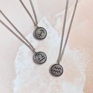 ZODIAC NECKLACES SILVER