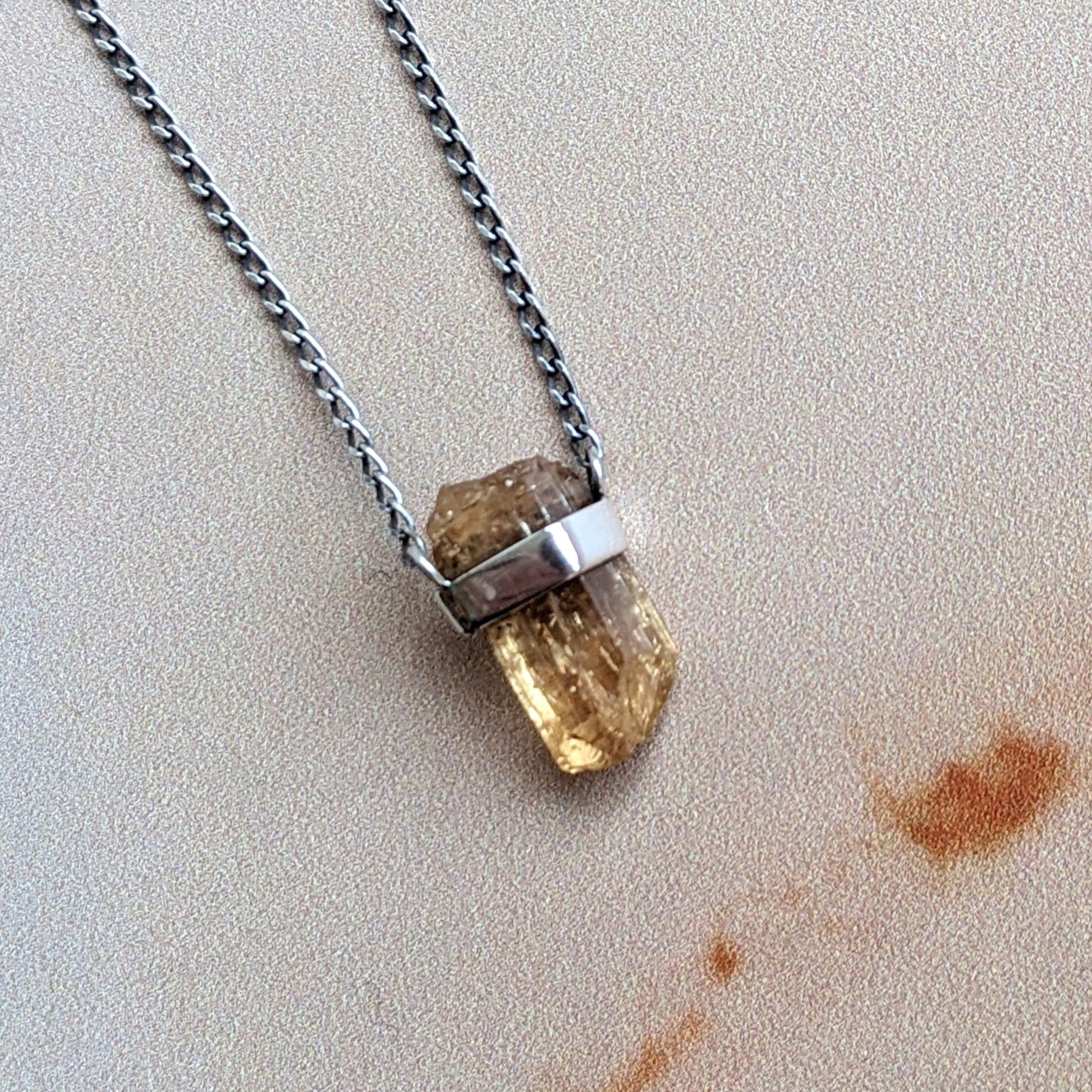 Imperial sale topaz pendant