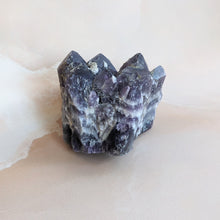 Load image into Gallery viewer, CHEVRON AMETHYST CLUSTER
