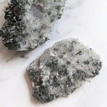 Load image into Gallery viewer, CHLORITE ON NEEDLE QUARTZ
