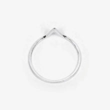 Load image into Gallery viewer, WISHBONE RING SILVER

