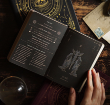 Load image into Gallery viewer, 2026 ASTROLOGICAL POCKET PLANNER - BLACK
