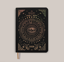 Load image into Gallery viewer, 2026 ASTROLOGICAL POCKET PLANNER - BLACK
