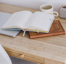 Load image into Gallery viewer, A5 VEGAN LEATHER JOURNAL - SAGE
