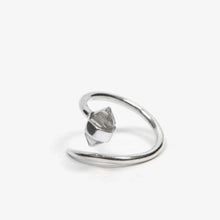 Load image into Gallery viewer, BESPOKE - HERKIMER DIAMOND CLAW RING SILVER
