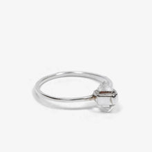 Load image into Gallery viewer, HERKIMER DIAMOND RING SILVER
