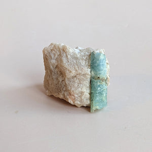 AQUAMARINE & PEACH FELDSPAR