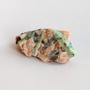 AQUAMARINE & PEACH FELDSPAR