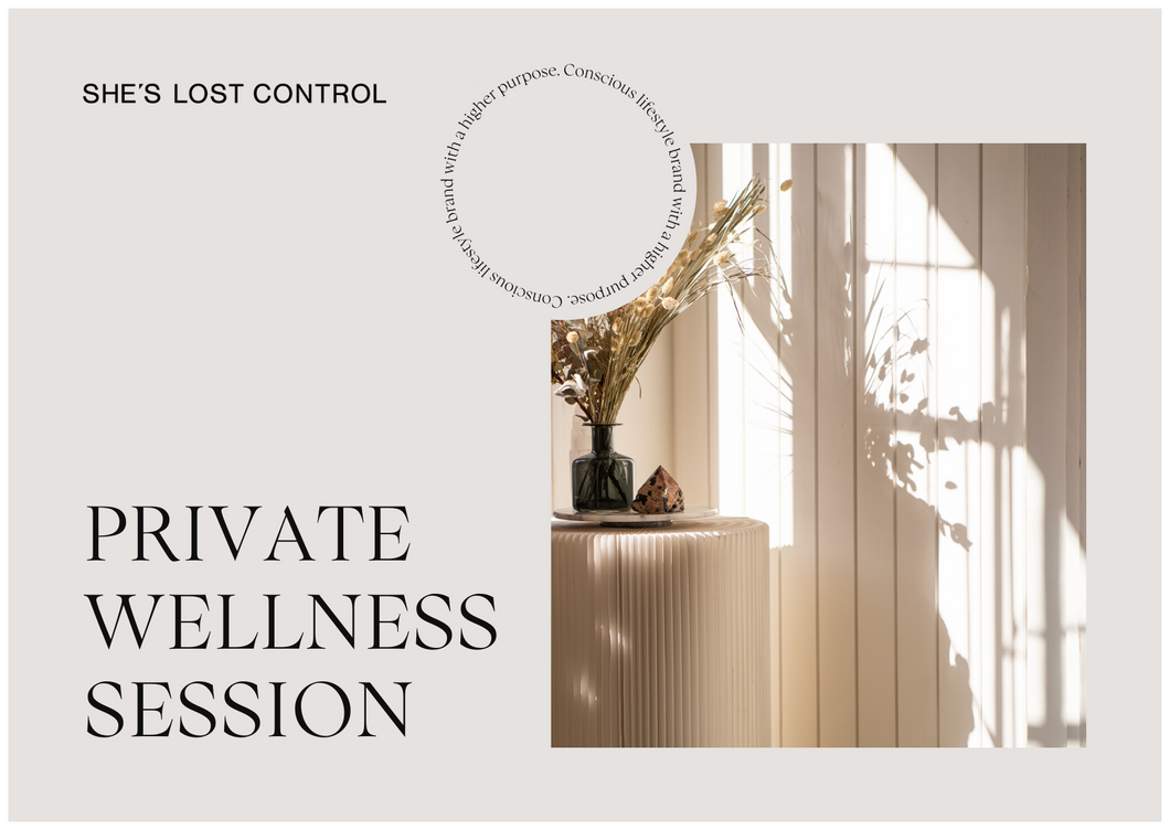 PRIVATE WELLNESS SESSION GIFT CARD