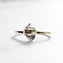 Load image into Gallery viewer, HERKIMER DIAMOND RING 9CT GOLD
