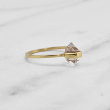 Load image into Gallery viewer, HERKIMER DIAMOND RING 9CT GOLD
