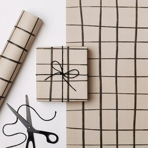 GRID - WRAPPING PAPER SHEET
