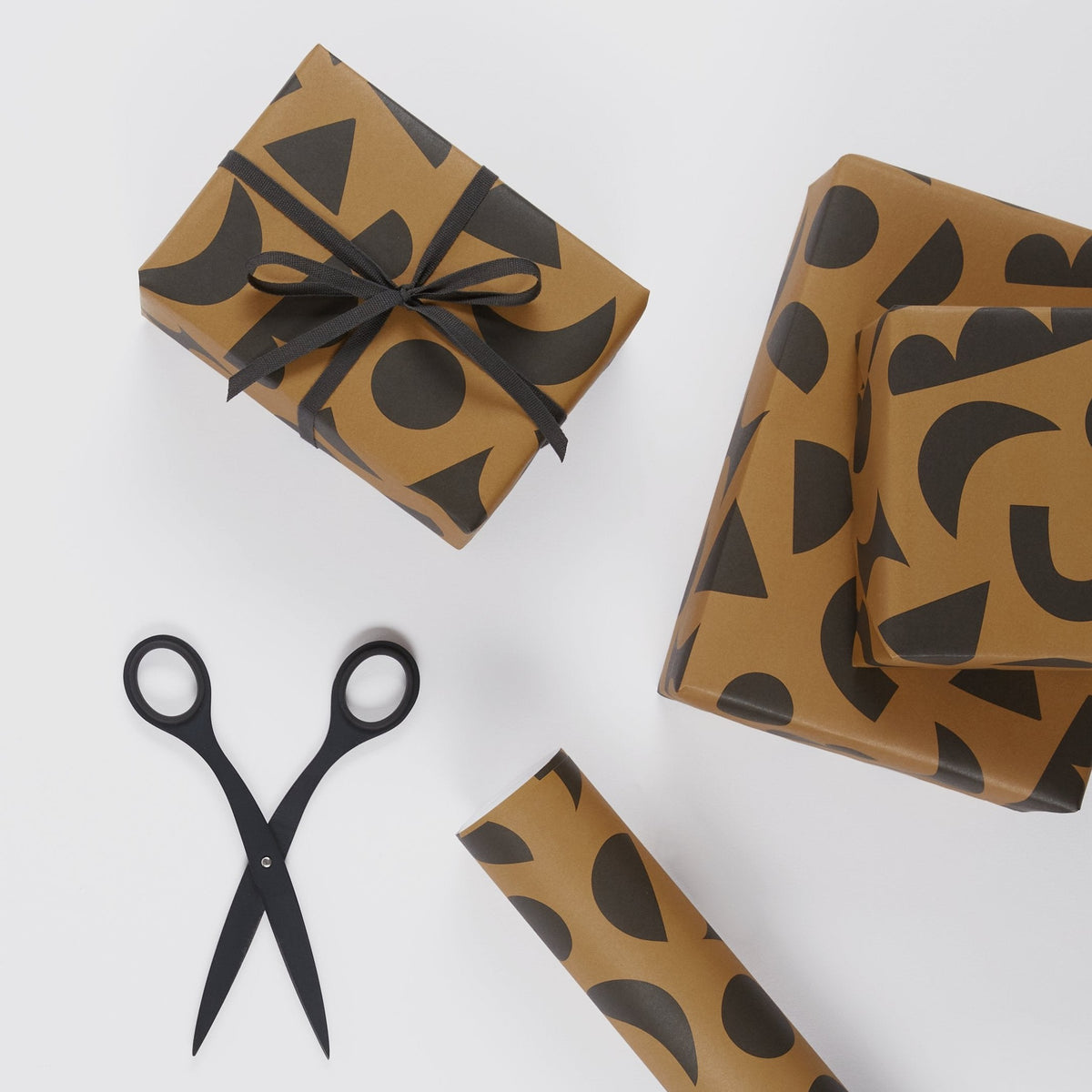 TUMERIC ODD SHAPES - WRAPPING PAPER SHEET – Shes Lost Control