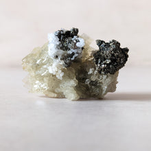 Load image into Gallery viewer, MOROCCAN YELLOW BARITE &amp; CHALCOPYRITE - COLLECTORS SPECIMEN
