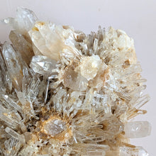 Load image into Gallery viewer, COLUMBIAN BLUE MIST GOLDEN HEALER LEMURIAN QUARTZ CLUSTER
