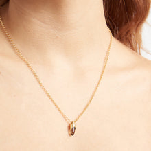Load image into Gallery viewer, ELEMENTAL CRYSTAL BULLET PENDANT - GOLD PLATED
