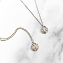 Load image into Gallery viewer, ZODIAC NECKLACES SILVER
